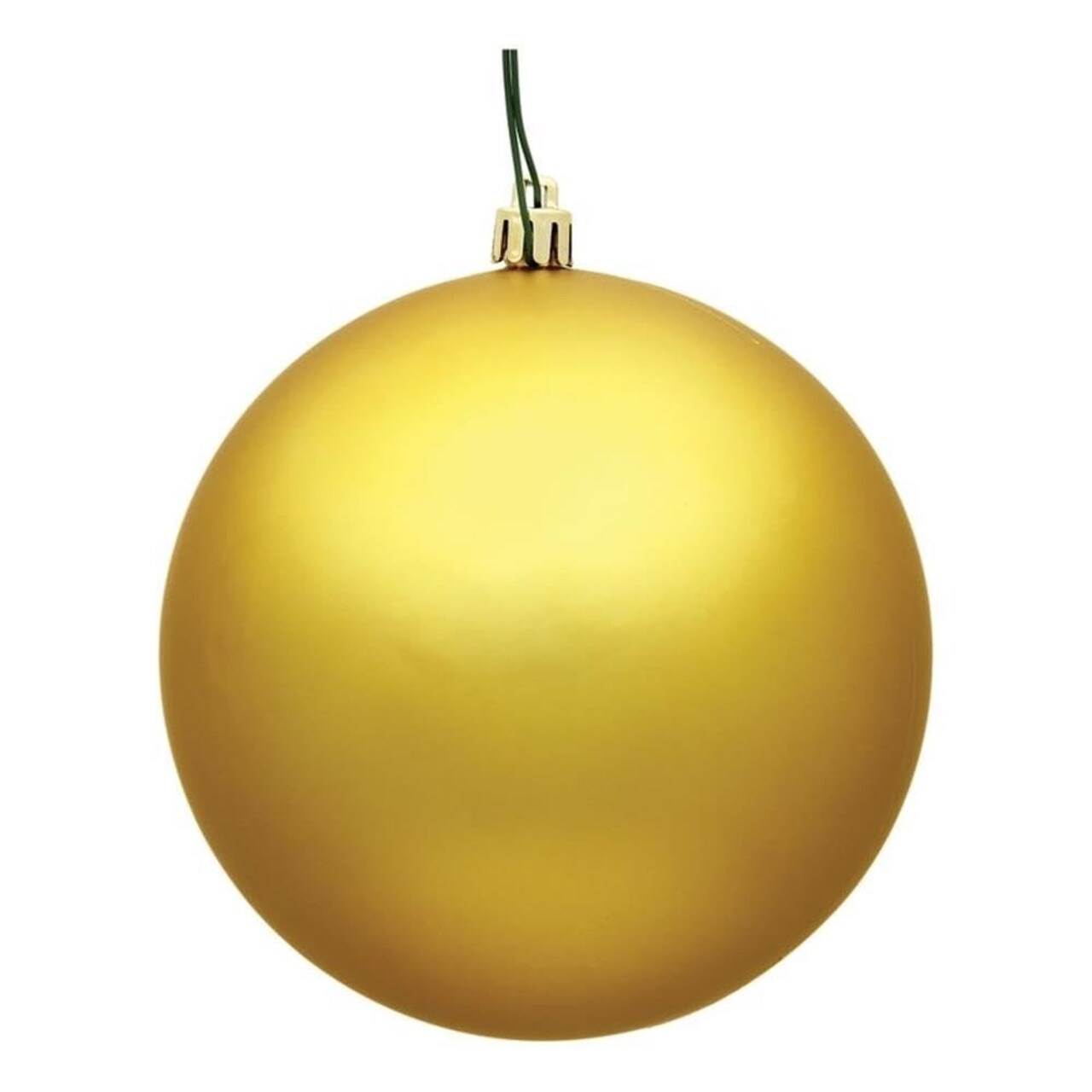 Vickerman 10" Honey Gold Matte Ball UV Drilled Cap - N592537DMV